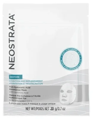 NeoStrata Restore Mască din bio-celuloză pentru hidratare și revitalizare 20 g — preț și oferte