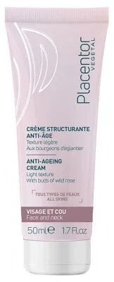 Placentor Végétal Cremă structurantă anti-îmbătrânire cu textură ușoară 50 ml