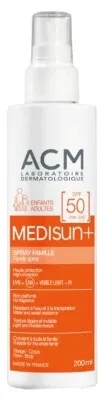 Laboratoire ACM Medisun+ Spray solar pentru întreaga familie SPF50 200 ml ACM LABORATOIRE — preț și oferte