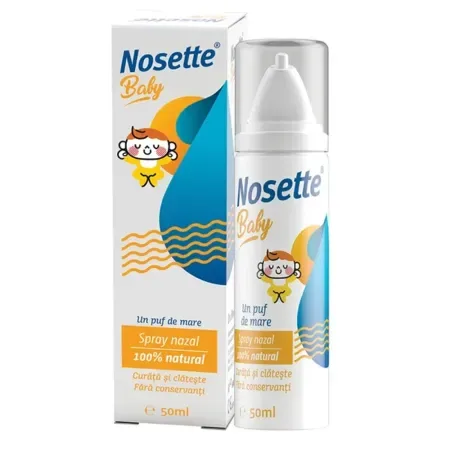 Spray nazal cu apa de mare izotonica Nosette Baby, Dr. Reddys | 50 ml DR. REDDY`S — preț și oferte