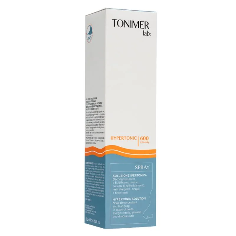 Spray nazal hipertonic 600 MOSM/KG, Tonimer | 125 ml — preț și oferte
