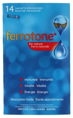 Ferrotone Fer Natural 14 pliculețe