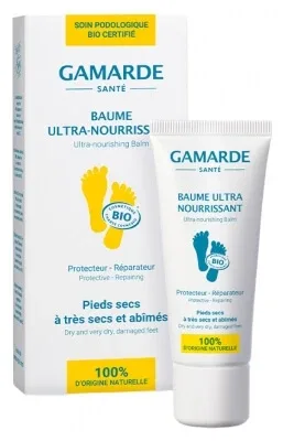 Gamarde Balsam ultra-hrănitor pentru picioare uscate, foarte uscate și deteriorate, organic, 40 ml — preț și oferte