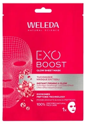 Weleda Exo Boost Glow Mască din țesătură 20 ml — preț și oferte