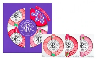 Roger & Gallet Set Trio de săpunuri benefice + cutie pentru săpun cadou — preț și oferte