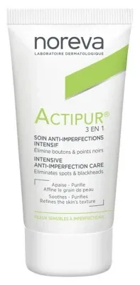 Noreva Actipur 3-în-1 Tratament anti-imperfecțiuni și corector intensiv 30 ml — preț și oferte