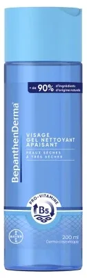 Bepanthen Derma Gel de curățare calmant pentru tenul uscat și foarte uscat, 200 ml — preț și oferte