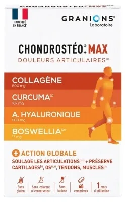 Granions Chondrostéo+ Max 60 comprimate — preț și oferte