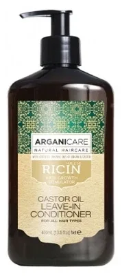 Arganicare Tratament fără clătire, protector, cu vitamine și ulei de ricin — preț și oferte
