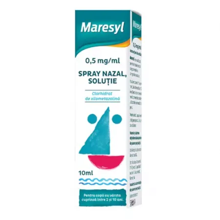 Spray nazal pentru copii Maresyl 0,5 mg/ml, Dr.Reddys | 10 ml — preț și oferte