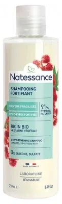 Natessance Șampon fortifiant cu ulei de ricin 250 ml — preț și oferte