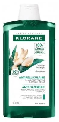 Klorane Șampon antipuricic reechilibrant cu galanga 400 ml