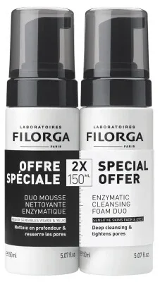 Filorga SKIN-PREP Spumă de curățare enzimatică Set de 2 x 150 ml — preț și oferte