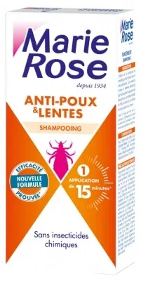 Marie Rose Șampon împotriva păduchilor și a lendurilor, 125 ml