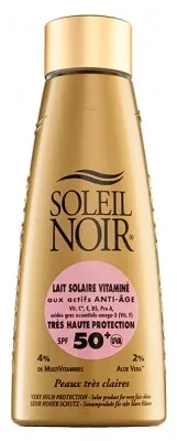 Soleil Noir Loțiune solară cu vitamine, protecție foarte ridicată SPF50+ 150 ml — preț și oferte