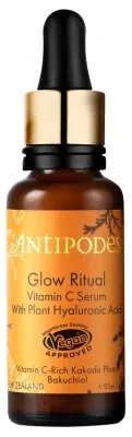 Antipodes Rituel Éclat Ser cu vitamina C și acid hialuronic de origine vegetală 30 ml