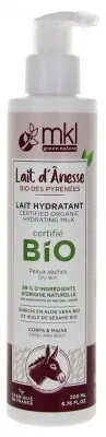 MKL Green Nature Lapte de măgăriță organic din Gers – Lapte hidratant pentru corp și mâini, 200 ml — preț și oferte