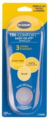 Tălpi Scholl Tri-Comfort Easy-to-Fit pentru femei, 1 pereche — preț și oferte