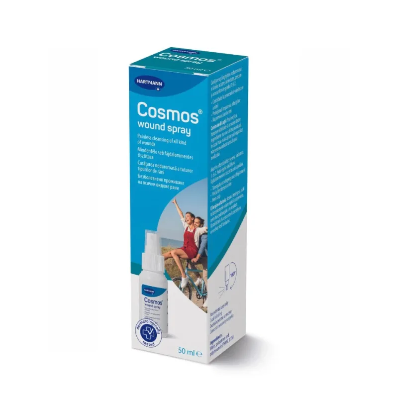 Spray pentru curatarea ranilor Cosmos Wound, Hartmann | 50 ml — preț și oferte