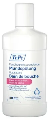 TePe Apă de gură hidratantă pentru gură uscată, fără aromă, 500 ml — preț și oferte