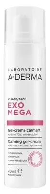 A-DERMA Exomega Control Gel-cremă calmantă pentru față 40 ml