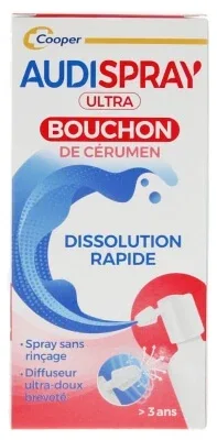 Audispray Ultra pentru îndepărtarea dopurilor de ceară, 20 ml — preț și oferte