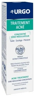 Urgo Tratament pentru acnee, concentrat seboregulator, 30 ml — preț și oferte