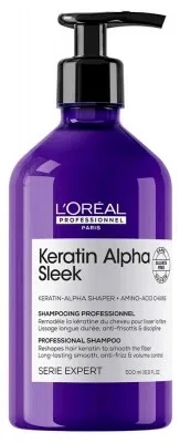 L'Oréal Professionnel Keratin Alpha Sleek Șampon profesional 500 ml L'Oréal Paris — preț și oferte
