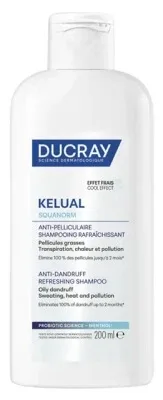 Ducray Kelual Squanorm Șampon răcoritor împotriva mătreții 200 ml — preț și oferte