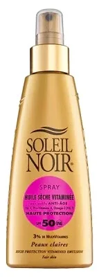 Soleil Noir Ulei uscat cu vitamine SPF50 Spray 150 ml — preț și oferte
