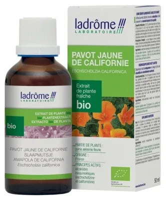 Ladrôme Extract din plantă proaspătă ecologică Mac galben de California 50 ml — preț și oferte