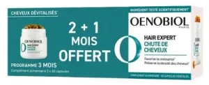Oenobiol Hair Expert Căderea părului 2 luni + 1 lună gratuită