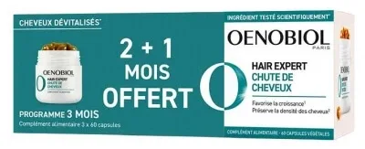 Oenobiol Hair Expert Căderea părului 2 luni + 1 lună gratuită — preț și oferte