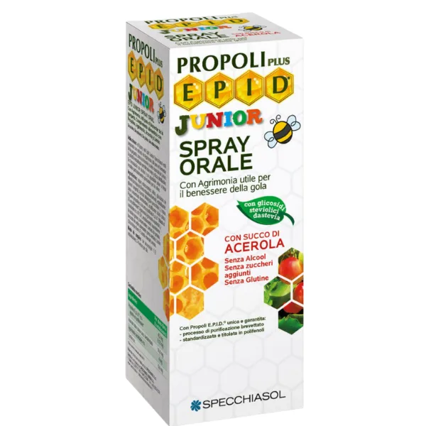 Spray PropoliPlus Epid Junior, Specchiasol | 15 ml — preț și oferte