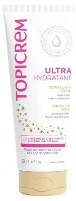 Topicrem Cremă de corp ultra-hidratantă cu efect strălucitor 200 ml — preț și oferte