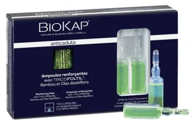 Biokap Anticaduta – Fiole întăritoare, 12 fiole — preț și oferte