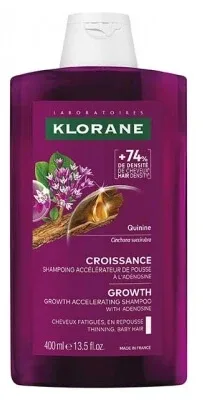 Klorane Creștere Șampon pentru accelerarea creșterii părului cu chinină 400 ml — preț și oferte