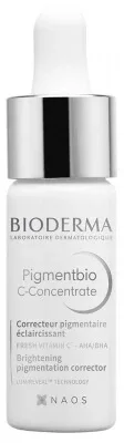 Bioderma PigmentBio C-Concentrate – Produs corector pigmentar cu efect de iluminare, 15 ml — preț și oferte