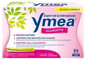 Ymea Menopauză: Bufeurile de căldură și silueta – 64 de capsule