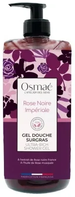 Osmaé Gel de duș surgras Trandafir Negru Imperial 1 L — preț și oferte