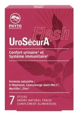 Phytoresearch UroSécurA Flash 7 stick-uri — preț și oferte