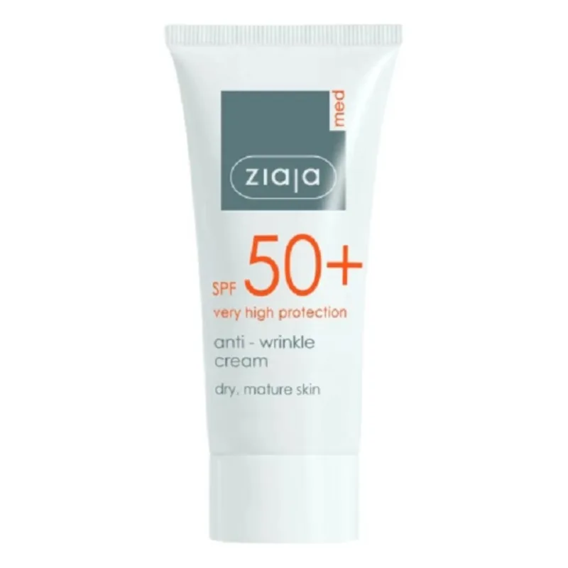 Crema antirid fotoprotectoare SPF50 pentru ten matur, 50 ml, Ziaja — preț și oferte
