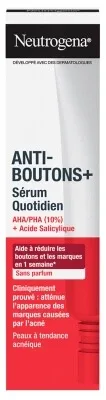 Neutrogena Anti-Acnee + Ser de zi fără parfum 30 ml — preț și oferte