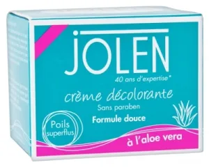 Jolen Cremă decolorantă cu formulă delicată cu aloe vera 125 ml + Activator 30 g