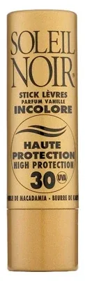 Soleil Noir Balsam de buze transparent SPF30 4 g — preț și oferte