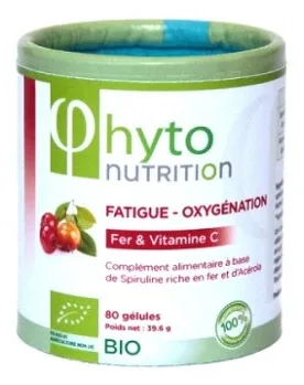 Flamant Vert Phyto Nutrition – Oboseală și oxigenare, produs bio, 80 de capsule — preț și oferte