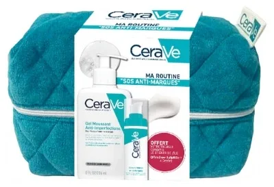 CeraVe Gel spumant anti-imperfecțiuni 236 ml + Ser cu retinol anti-cearcăne 30 ml — preț și oferte
