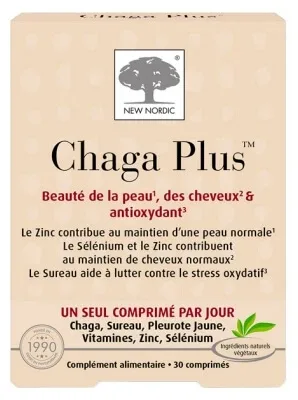 New Nordic Chaga Plus 30 comprimate