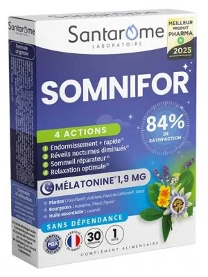 Santarome Somnifor 30 comprimate — preț și oferte