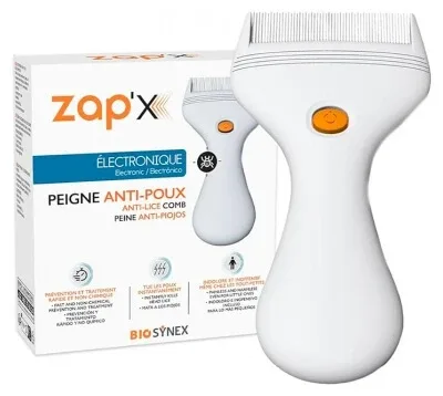 Biosynex Zap'x – Pieptene electronic împotriva păduchilor — preț și oferte